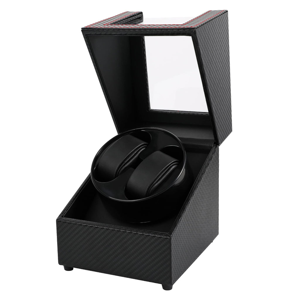Kalawen Watch Winder for Rolex Automatic Watch Winder Double Watch Winder with Japanese Quiet Motor AC Adapter for Mens and Womens Watches