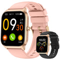 Smart Watch for Women Fitness Tracker: Waterproof Make/Answer Call Smart Watches for Women Running Digital Mens Watches Step Smartwatch Android Phones iPhone Samsung Compatible Heart Rate Monitor